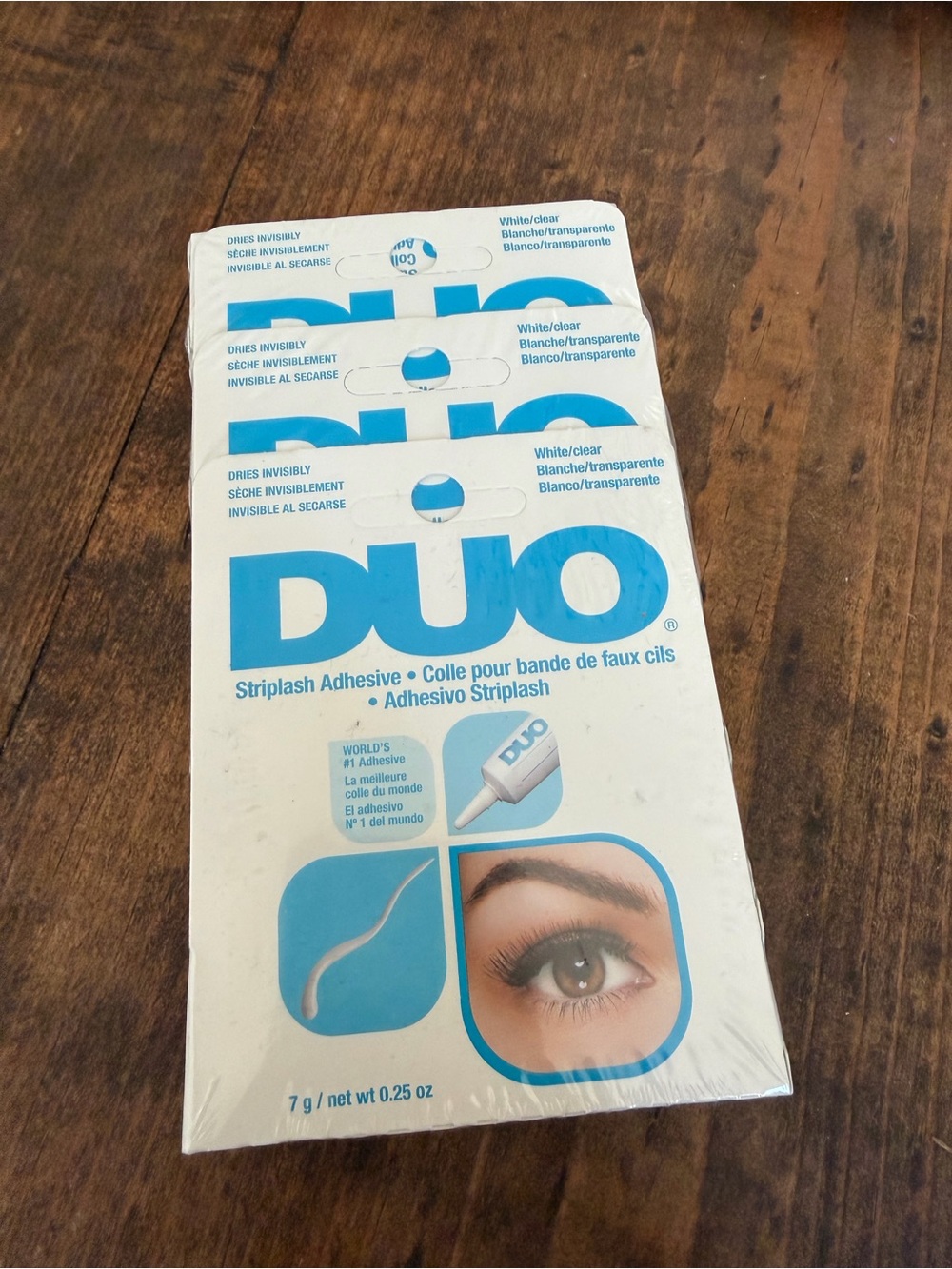 Ardell Duo Striplash Adhesive (White/Clear)